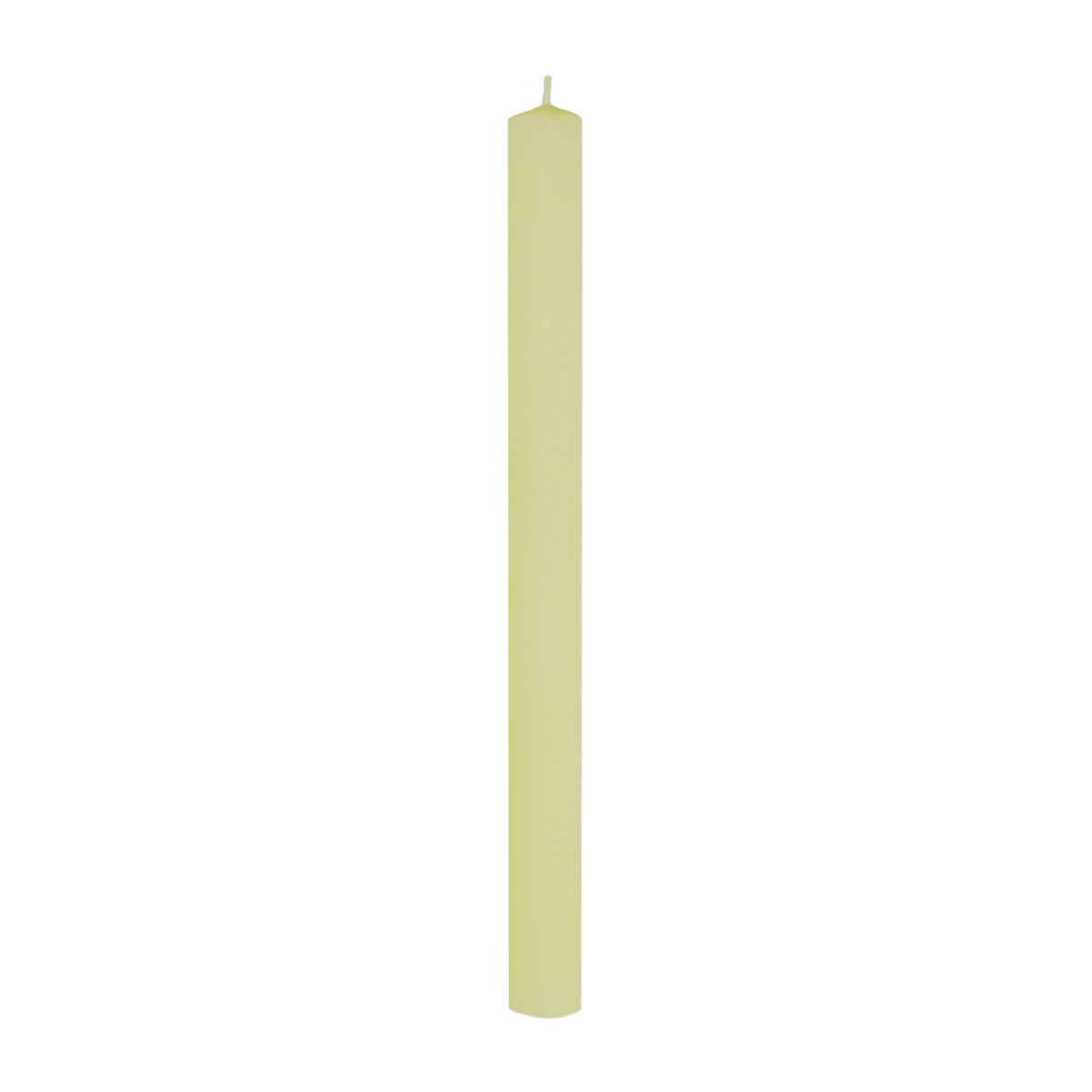 100% BEESWAX 1-1/2" x 12-3/4" GROOVE BASE CANDLE STICK