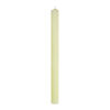 100% BEESWAX 1-1/2" x 17" GROOVE BASE CANDLE STICK