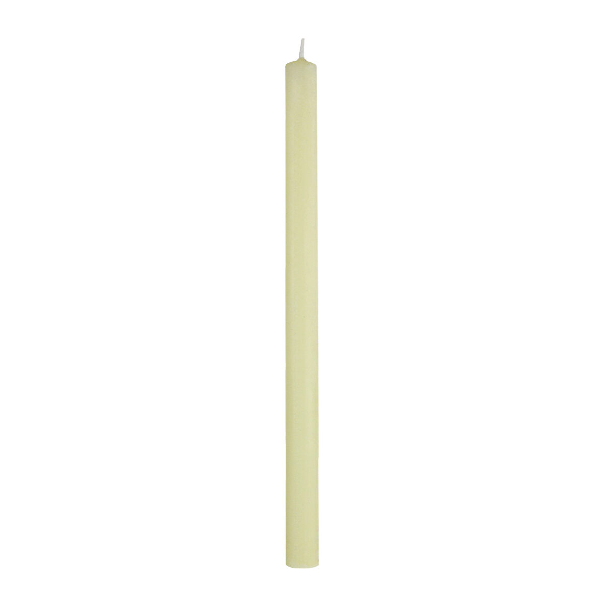 100% BEESWAX 7/8" x 12" PLAIN END CANDLE STICK