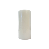 3 x 6 White fireside pillar candle