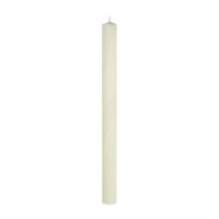 51% Beeswax 1-1/2" x 12-3/4" Groove Base Candle Stick