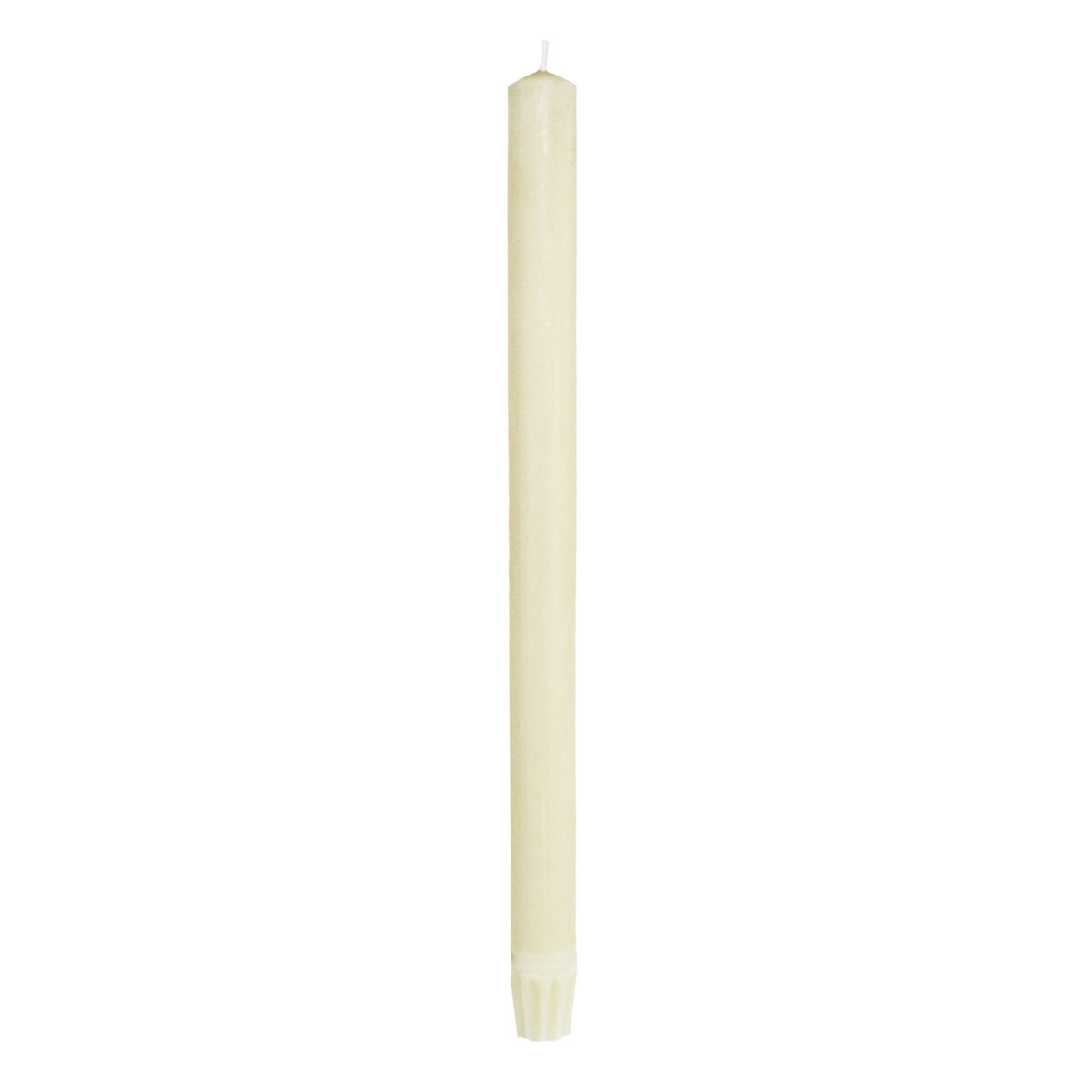 51% BEESWAX 1" x 12-1/2" SELF FITTING END CANDLE STICK
