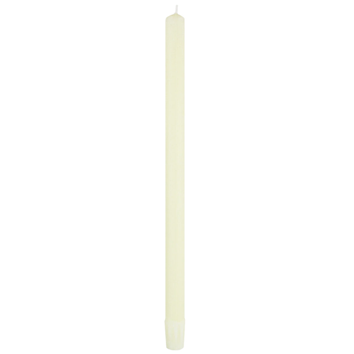 51% Beeswax 1" x 19" Self fitting end Candle Stick