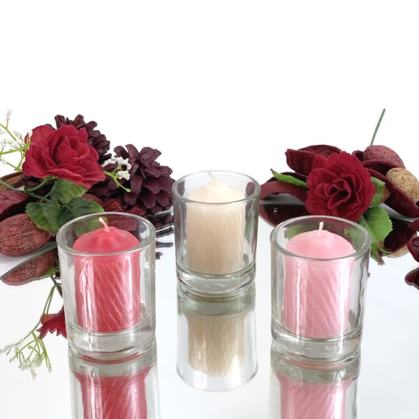 Votive Candles (Red, Ivo, Pink) scented