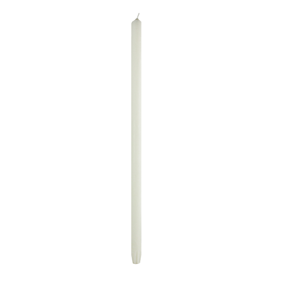 51% BEESWAX 7/8" x 17-1/4" SELF FITTING END CANDLE STICK