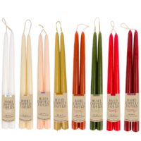 SINGLE WICK HAND DIPPED TAPER candles