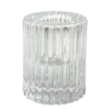Eiffel Taper Candle Holder Clear