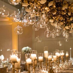 tealight candles for wedding design
