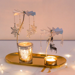 tealight candle decorations for Christmas