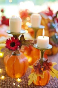 tealight candle decoration for fall
