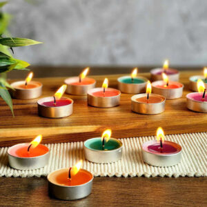 tealight candles scented