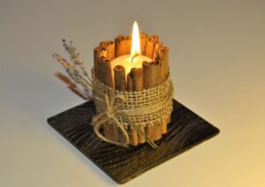 cinnamon scented candles for home