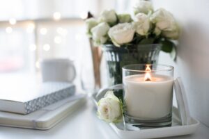 aroma candles for wellness 