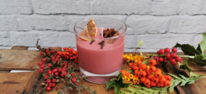 mulled wine scented candle