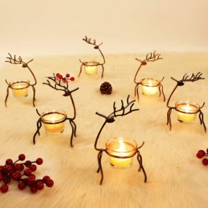 Christmas tealight candles decoration 