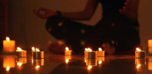 Candlelight meditation