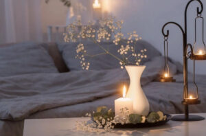 Regulate your sleep with scented candles