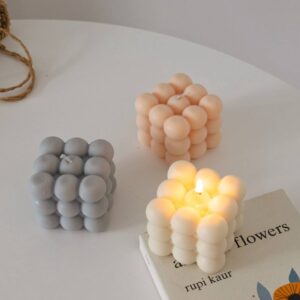 scented bubble candles 