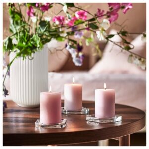 scented pillar candles 
