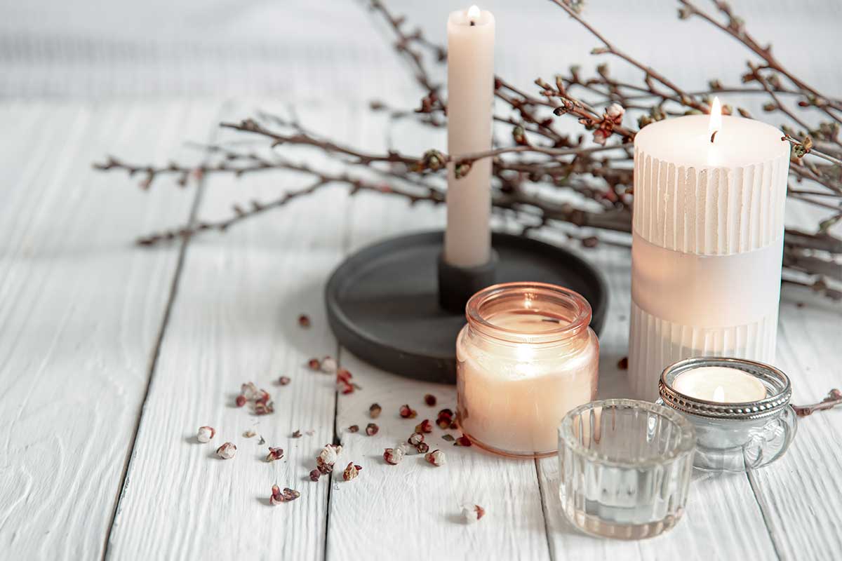 The benefits of aroma candles for mental health and good mood
