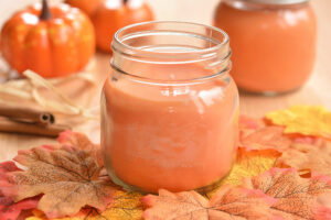 Pumpkin Spice Candle in a jar 
