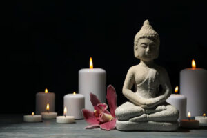 grey meditation candles 11