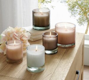 candle types with different scents 