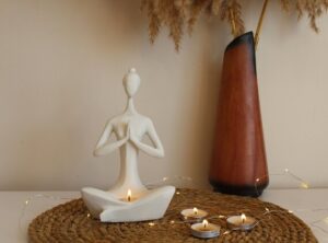 tealight yoga candles 