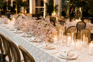 romantic wedding table decoration