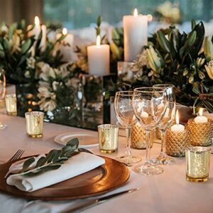 Votive candles for wedding table decor 