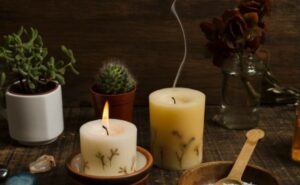 mental health with aroma candles 