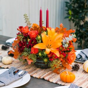 Thanksgiving floral centerpiece ideas 