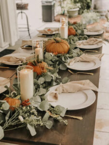 Thanksgiving table decor ideas 