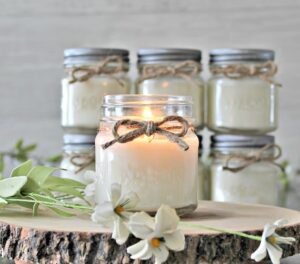 soy glass candles