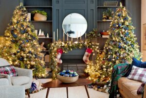 how to decorate home for Christmas 
