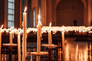 taper candles for religious events 