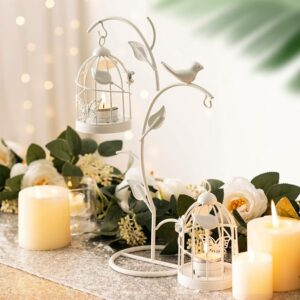 tealight candles for decorative birdcage decoration 