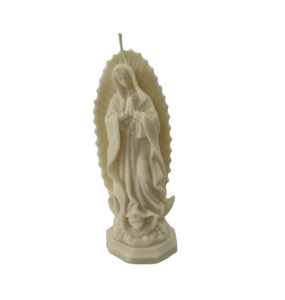 Virgin Mary Statue Candle silicone Mold for Easter decorations 