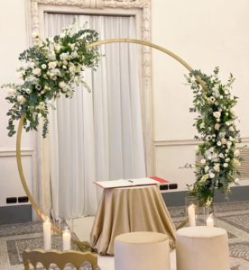 beautiful wedding décor ideas with arches 
