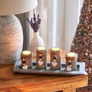 decoration ideas with tealights 