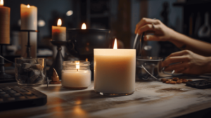 flame candles stimulate memory 